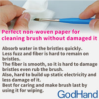 Godhand GH-BRS-FW Brush Care Sheets - Glacier Hobbies - GodHand