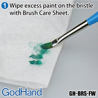 Godhand GH-BRS-FW Brush Care Sheets - Glacier Hobbies - GodHand