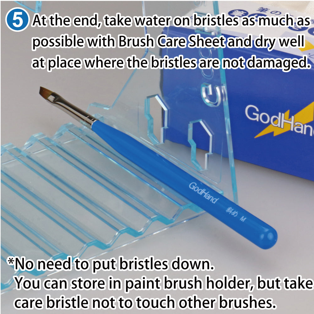 Godhand GH-BRS-FW Brush Care Sheets - Glacier Hobbies - GodHand