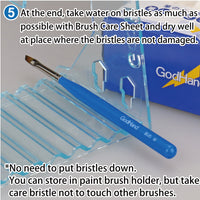 Godhand GH-BRS-FW Brush Care Sheets - Glacier Hobbies - GodHand