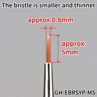 Godhand GH-EBRSYP-MS Brushwork Short Grip Point Brush S - Glacier Hobbies - GodHand