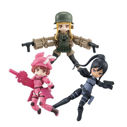 Gun Gale Online Set Desktop Army - Sword Art Online Alternative: Gun Gale Online - Glacier Hobbies - Megahouse