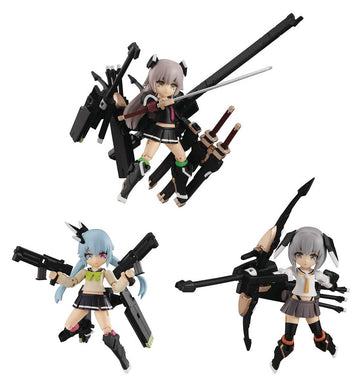 Desktop Army Heavy Weapon High School Girl Team 1 (Set of 3) - Glacier Hobbies - Megahouse
