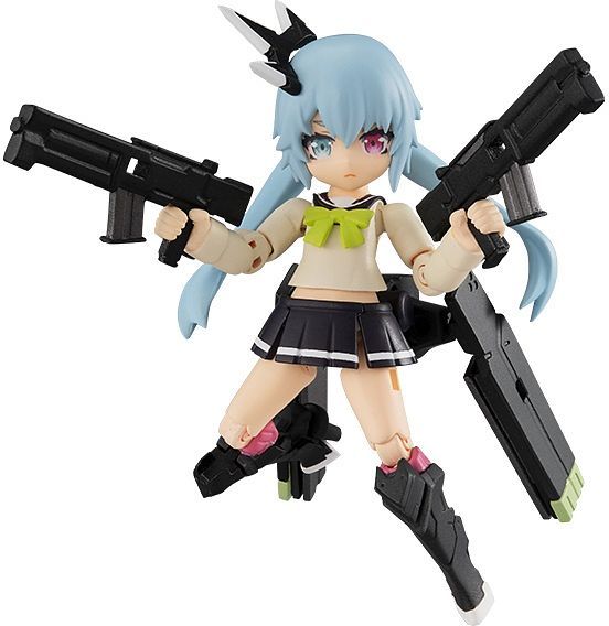 Desktop Army Heavy Weapon High School Girl Team 1 (Set of 3) - Glacier Hobbies - Megahouse