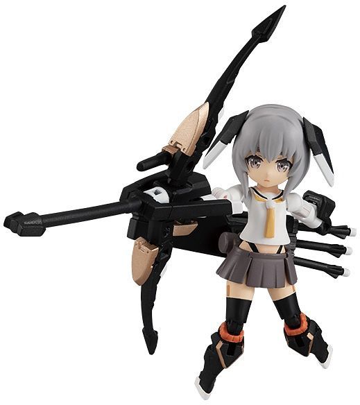 Desktop Army Heavy Weapon High School Girl Team 1 (Set of 3) - Glacier Hobbies - Megahouse