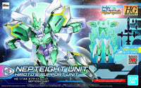 HGBD:R 1/144 Nepteight Unit - Glacier Hobbies - Bandai