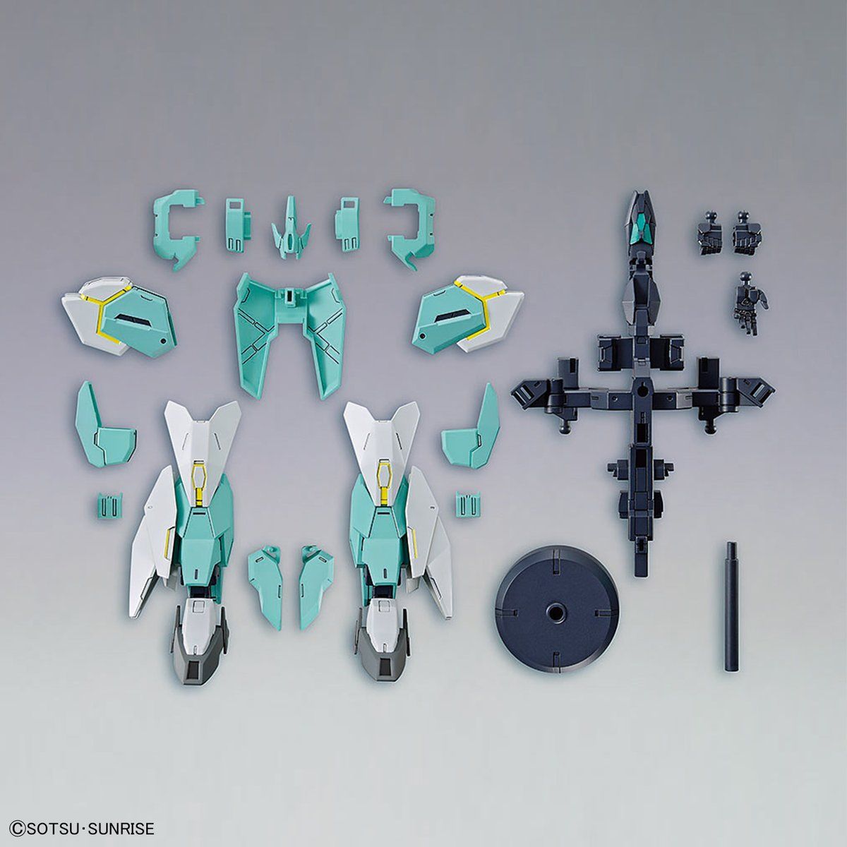 HGBD:R 1/144 Nepteight Unit - Glacier Hobbies - Bandai