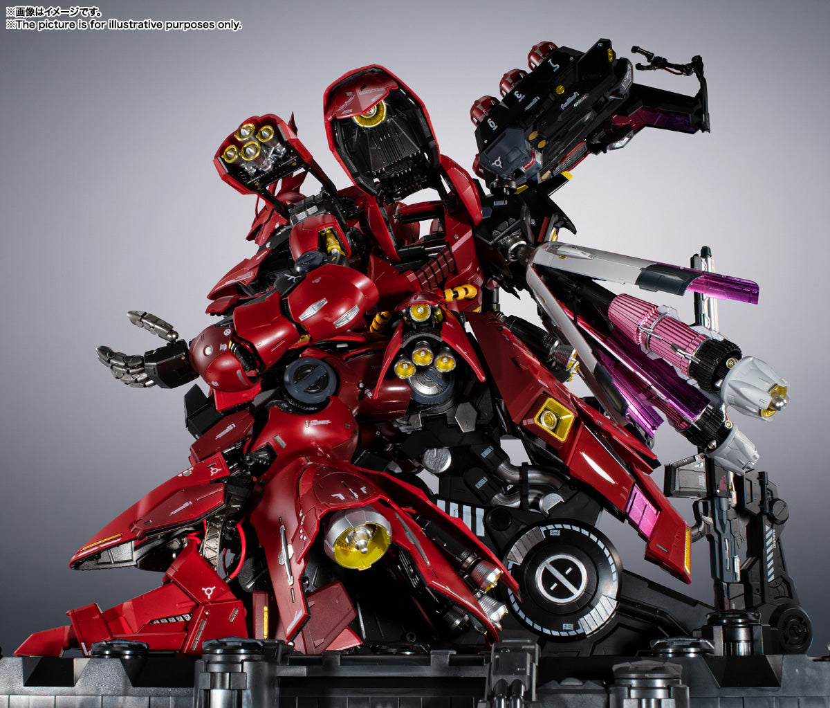 Metal Structure Kaitai-Shou-Ki MSN-04 Sazabi - Glacier Hobbies - Bandai