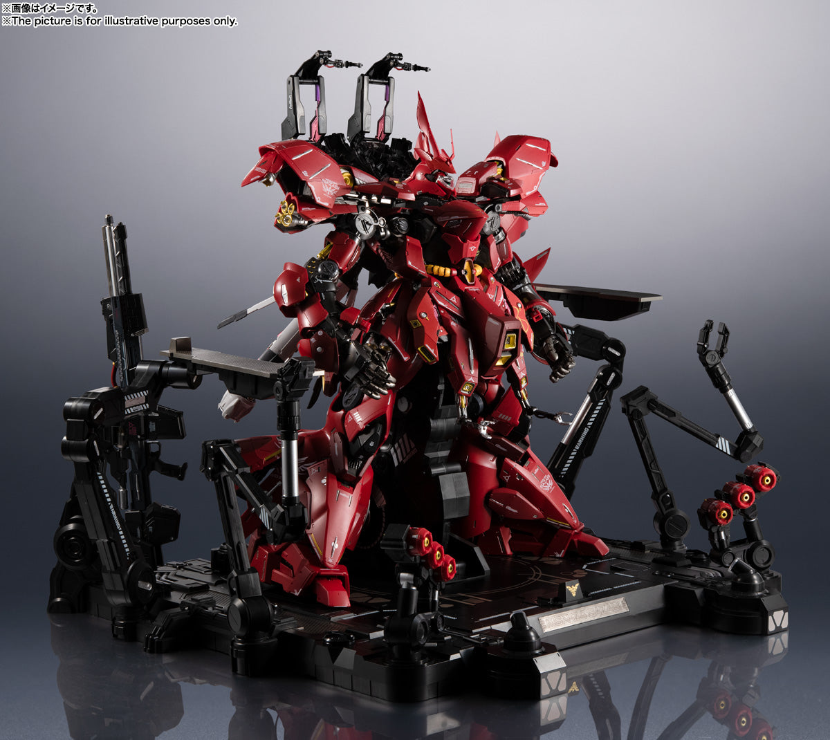 Metal Structure Kaitai-Shou-Ki MSN-04 Sazabi - Glacier Hobbies - Bandai
