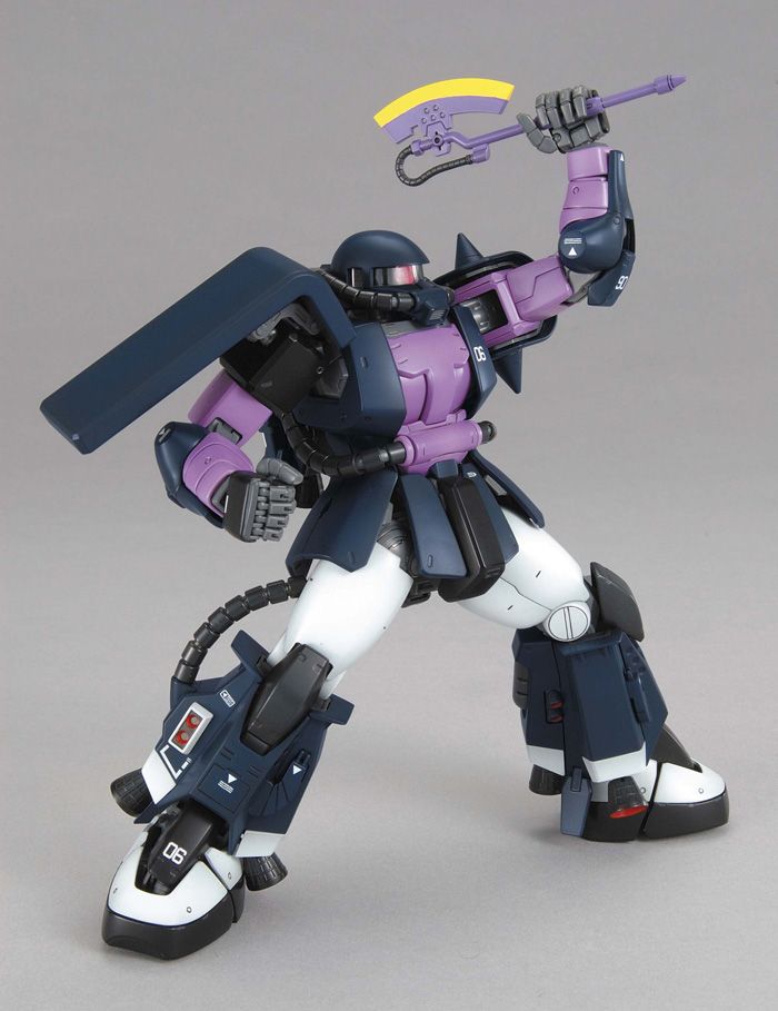 MG 1/100 MS-06R-1A Zaku II (Black Tri-Stars) Ver.2.0 - Glacier Hobbies - Bandai