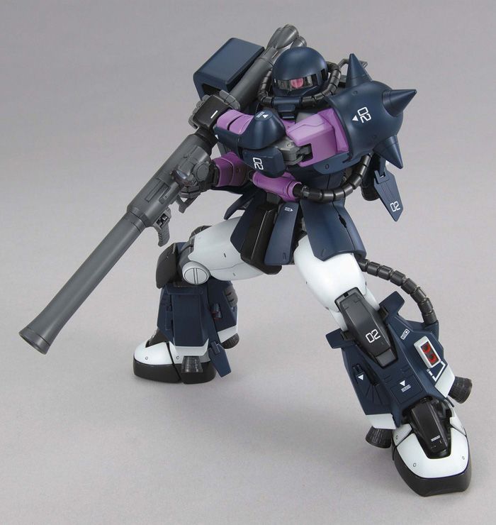 MG 1/100 MS-06R-1A Zaku II (Black Tri-Stars) Ver.2.0 - Glacier Hobbies - Bandai