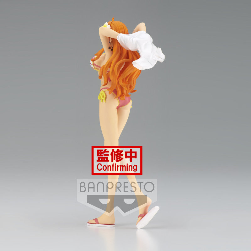 ONE PIECE GRANDLINE GIRLS ON VACATION-NAMI-(ver.B) - Prize Figure - Glacier Hobbies - Banpresto