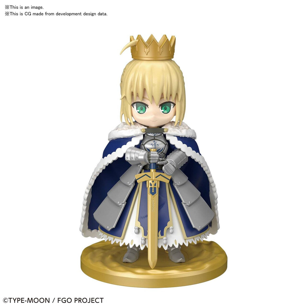 Saber Altria Pendragon Petitris - Fate Grand Order - Glacier Hobbies - Bandai