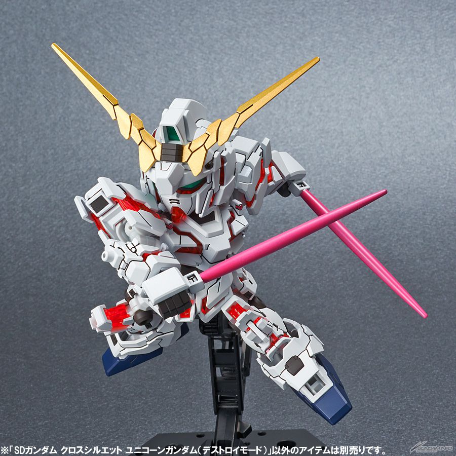 SDCS Unicorn Gundam (Destroy Mode) - Glacier Hobbies - Bandai