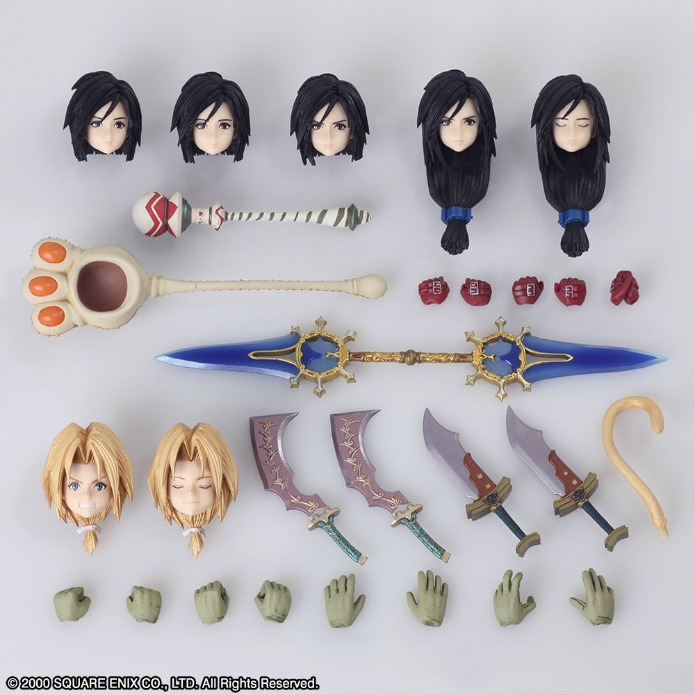Zidane Tribal & Garnet Til Alexandros 17th Bring Arts - Final Fantasy IX - Glacier Hobbies - Square Enix